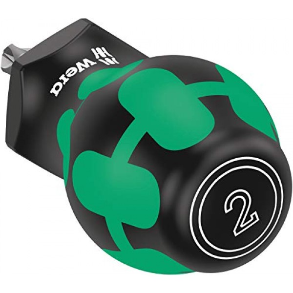 WERA 05008854001 355 PZ Pozidriv 헤드 스터비/기화기 드라이버, PZ 2 x 25mm