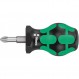 WERA 05008854001 355 PZ Pozidriv 헤드 스터비/기화기 드라이버, PZ 2 x 25mm
