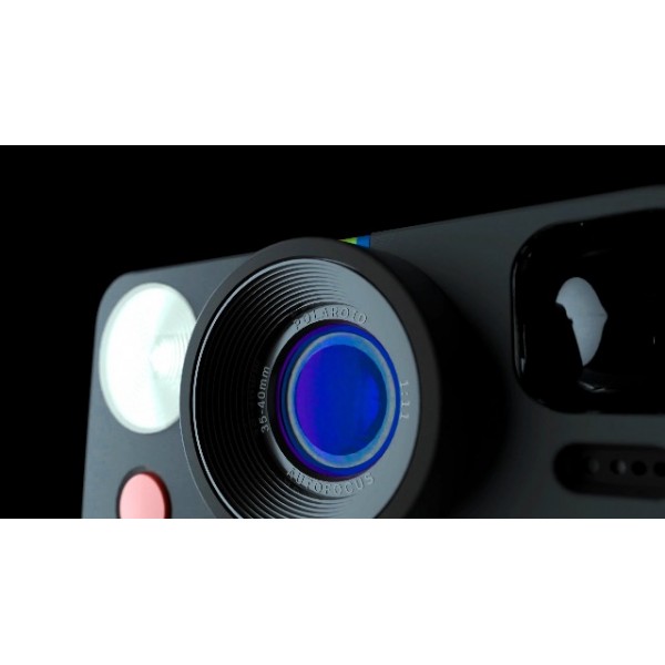 폴라로이드 오리지널 Now I-Type 즉석 카메라 및 필름 번들 - 모든 박스 블랙(6026)