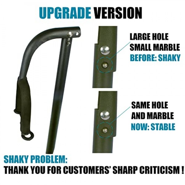 GLEAM 기타 스탠드 - 전기, 어쿠스틱 기타 및 베이스, 기타 액세서리에 맞게 조절 가능