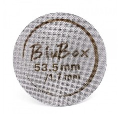 53.5mm 에스프레소 퍽 스크린, 1.7mm 두께 150μm 초박형 재사용 가능한 에스프레소 316 스테인레스 스틸 하부 샤워 스크린, 54mm 바닥 없는 포터필터 필터 바구니(53.5mm/2.11인