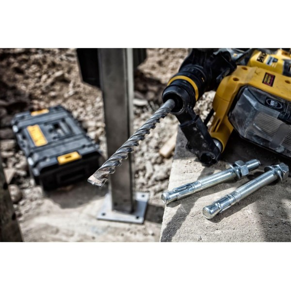 Dewalt SDS-Plus 해머 드릴/임팩트 드릴 EXTREME 2(18x300x250mm, 가장 단단한 콘크리트, 조적, 자연석 및 인조석에서 연속 사용) DT9589-QZ