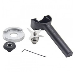 블렌더 4 나이프 블레이드 수리 키트에는 렌치, 제거 도구, 드라이브 소켓이 포함되어 있으며 Vitamix 5200 시리즈 블렌더 믹서 32/48 및 64온스 용기와 호환됩니다.