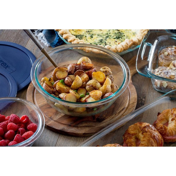 Pyrex의 Pyrex Prepware 1-1/2쿼트 유리 혼합 그릇