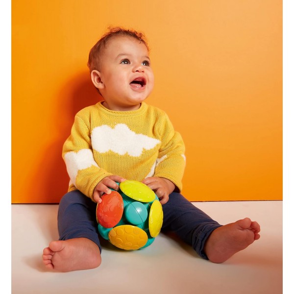 Bright Starts Wobble Bobble 활동 공 장난감, 3개월 이상