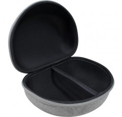 온이어 및 오버이어용 PowerLocus 하드 휴대용 케이스 PowerLocus P1/P2/P4/P6/Marshall/House of Marley/Beats by DRE 헤드폰(엘레강트 그레이) 그레이