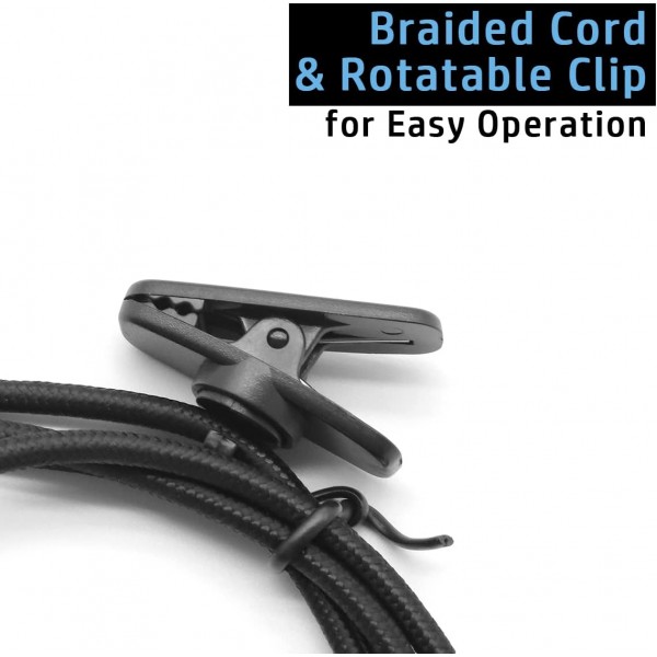 Midland Radio G7pro G9plus M24 xt70 75-822 gxt550 lxt630 X - Talker T31a T71vp3 Talkie - Walkie 2핀 클립 이어헤드셋(유형 G)용 2 x NEWASHAN 헤드폰