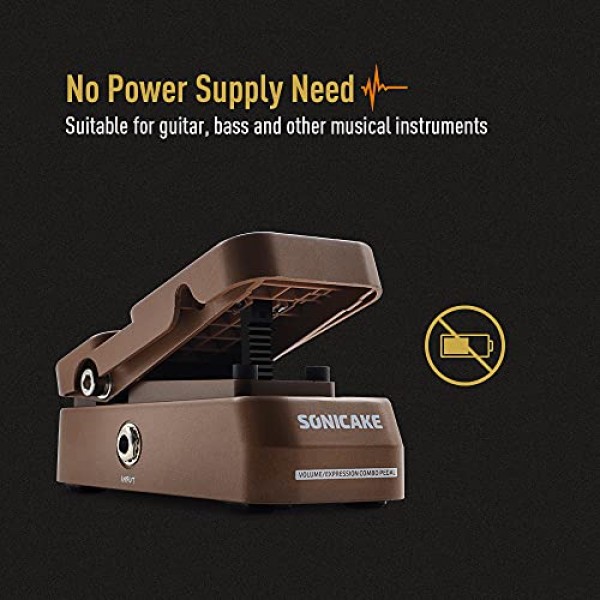 SONICAKE Vexpress 패시브 볼륨 및 익스프레션 EXP 페달