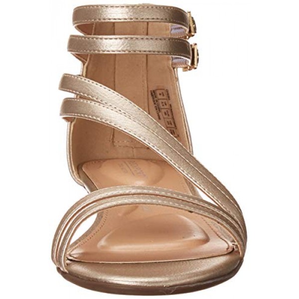 락포트 여성용 토탈 모션 잔드라 Asym 앵클 플랫 샌들