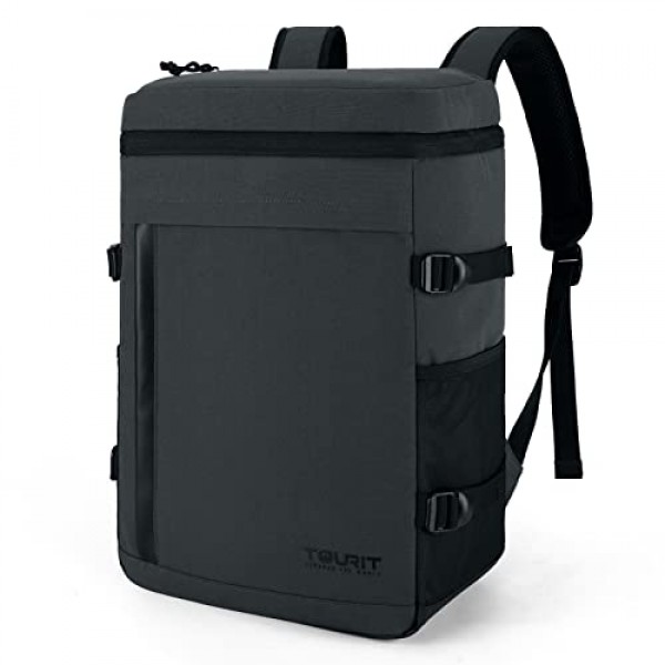 TOURIT 쿨러 배낭 32 캔 대용량 절연 배낭 쿨러 가방 남성 여성 피크닉, 하이킹