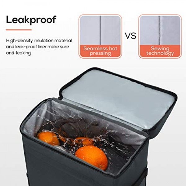 TOURIT 쿨러 배낭 32 캔 대용량 절연 배낭 쿨러 가방 남성 여성 피크닉, 하이킹