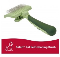 Coastal Pet Safari Cat 셀프 클리닝 슬리커 브러쉬 팩 1개