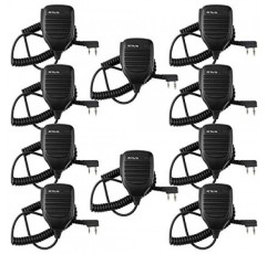 Retevis 워키 토키 마이크 Retevis RT22 RT68 RT21 H-777 RT22S RT27 RT86 RT19 RB26 RB37 Baofeng UV5R Arcshell AR-5 2 웨이 라디오(10 팩)와 호환 가능