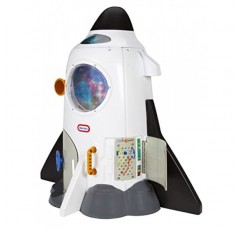 Little Tikes Adventure Rocket 현실적인 우주 비행사는 어린이, 소년, 소녀, 2-6세, 40 x 18 x 18인치를 위한 역할 놀이 척