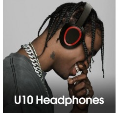 마이크가 있는 Venker USB 헤드셋 3.55mm 잭 및 USB/USB C 헤드셋 PC 노트북용 소음 차단 사무용 헤드셋 콜 센터용 다목적 USB 헤드폰 Skype Webinar Office Business BLACK-U10