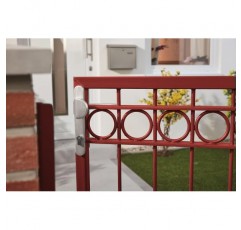 Alpina 300ml 금속 보호 페인트, 녹에 직접 3in1, RAL 3000 레드 매트