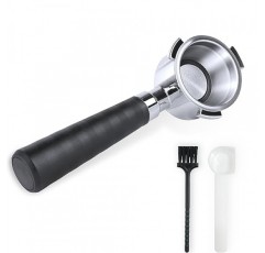 CHENGPI 51mm 바닥 없는 포터필터 에스프레소는 51mm Delonghi 기계,에스프레소 액세서리에 적합합니다.