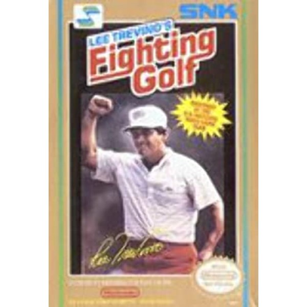 Lee Trevino의 파이팅 골프 오리지널 Nintendo NES 게임