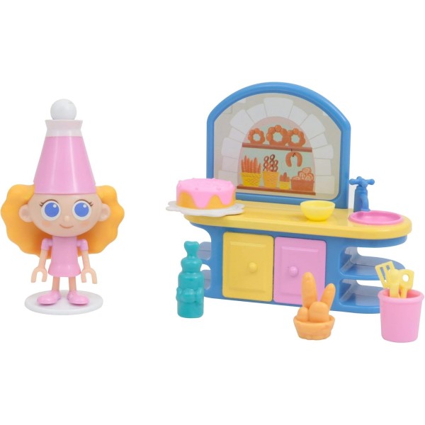Trulli Tales 70890221 베이커리 with Sun Collectible Toy, Multi-Colored