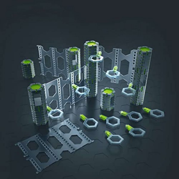 Ravensburger GraviTrax PRO 수직 확장 세트 - 8세 이상 남아 및 여아를 위한 Marble Run 및 STEM 장난감 - 2019년 올해의 장난감 최종 후보 GraviTrax 확장, 회색