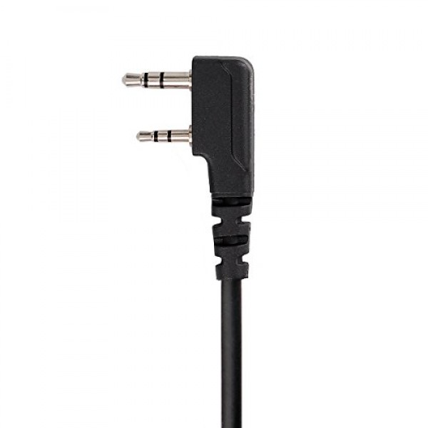 Retevis 프로그래밍 케이블, RT22 H-777 RT21 RT68 RT86 RT19 RT22S RT-5R RB85 RT27 Baofeng UV-5R BF-F8HP BF-888S 워키 토키 Arcshell 양방향 라디오(1 팩)와 호환되는 2 핀 USB 프로그래밍 케이블