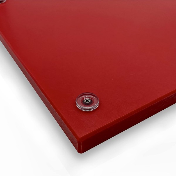 MADDY LIFESTYLE - 고품질 MADE IN GERMANY 도마 플라스틱, 초중량 - 식품 안전, 식기세척기 사용 및 칼 사용이 가능한 주방 보드 - PE 500 조각 보드(빨간색, 40x30x2cm) 빨간색 40x30x2c