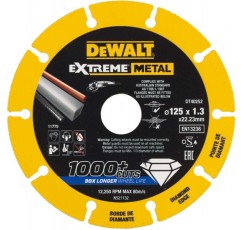 DeWALT DT40257-QZ 다이아몬드 커팅 디스크 355x3.3mm, 블랙/옐로우