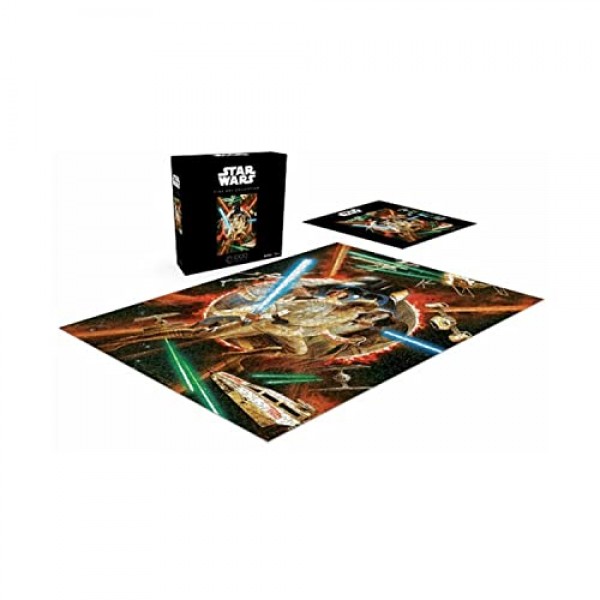 스타워즈™ 미술 컬렉션 - 스타워즈 #1 만화 변형 표지 - 성인을 위한 1000피스 직소 퍼즐 게임 밤에 딱 맞는 도전적인 퍼즐 - 완성된 크기는 26.75 x 19.75입니다.