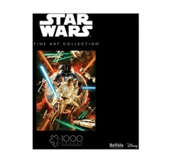 스타워즈™ 미술 컬렉션 - 스타워즈 #1 만화 변형 표지 - 성인을 위한 1000피스 직소 퍼즐 게임 밤에 딱 맞는 도전적인 퍼즐 - 완성된 크기는 26.75 x 19.75입니다.