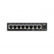 D-Link DES-1008PA 네트워크 스위치 비관리형 고속 이더넷(10/100) PoE(Power over Ethernet) 검은색