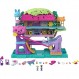 Polly Pocket Pollyville Pet Adventure Treehouse, 5층, 15+ Play Pieces: Polly & Shani Dolls, Vehicle, 4 Animals & More, Great Gift for Ages & Up [Mainline] Single