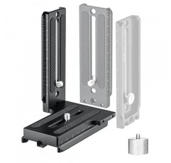 Fomito DSLR L 브래킷 DJI RS2 RSC2 Zhiyun Weebill-S Crane-2/3 Stabilizer 용 수직 카메라 마운트 퀵 릴리스 플레이트