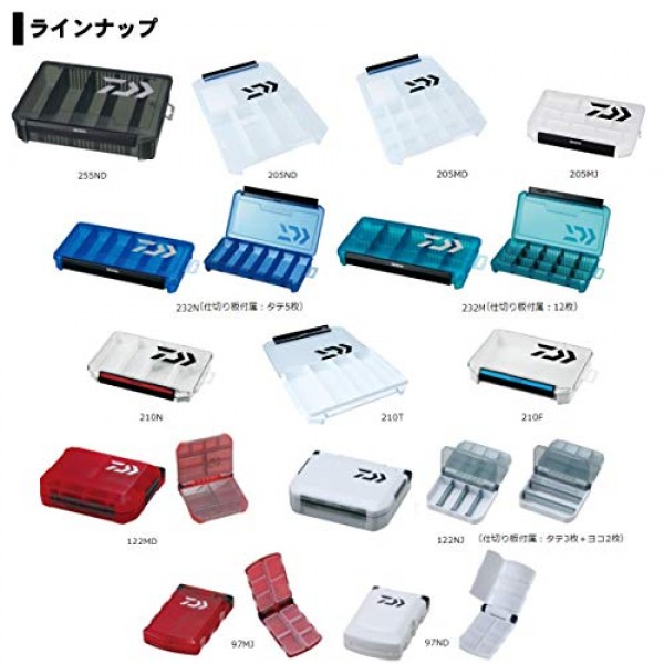 다이와 942973 루어 케이스(멀티 케이스), 205MD 클리어