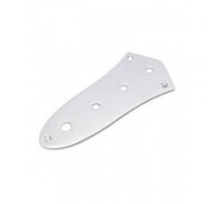 Metallor 베이스 컨트롤 플레이트 장착 플레이트 재즈 베이스 기타 부품 교체용 크롬용 구멍 4개.