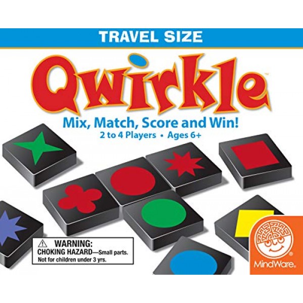 MindWare CSG-QWIRKLE_Travel_UK, 혼합 색상