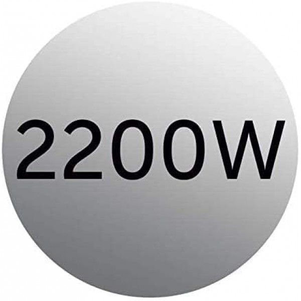 Remington 헤어 드라이어 이온(2200W, 이온 케어 세라믹 링: 부드러운 스타일링 및 균일한 열 분배, 3개의 가열 및 2개의 개별 송풍기 레벨 + 냉각 레벨, 2개의 부착물) D3198 [A