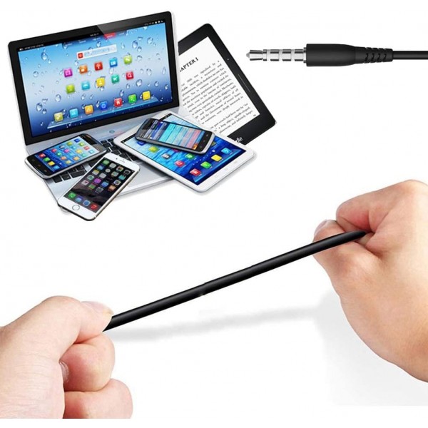 Kindle eReader Fire HD 8 HD 10용 이어폰 Kindle Paperwhite Voyage 오아시스 이어버드 인이어 헤드셋 스마트 안드로이드 폰 Google Pixel 4A용 유선 이어버드