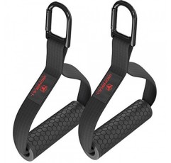 운동 밴드용 저항 밴드 핸들 및 도어 앵커 - 홈 피트니스 운동, 체육관, 역도 및 웨이트 트레이닝을 위한 견고한 구조