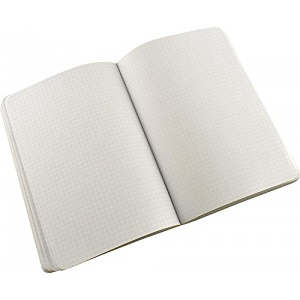 Zequenz Classic 360 시그니처 시리즈, 크기: B6 중형, 색상: 검정, 종이: 그리드, 소프트 커버 노트, 소프트 바운드 저널, 5