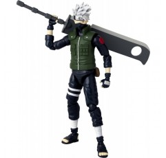 애니메이션 영웅 나루토 액션 피규어 Hatake Kakashi 4 번째 위대한 닌자 전쟁, 여분의 손과 검이있는 17cm Kakashi 그림, Naruto Shippuden Anime Figure, 소년과 소녀를위한 반다이 액