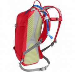 CamelBak M.U.L.E. 12 산악 자전거 하이드레이션 팩, 간편한 리필, 마그네틱 튜브 잠금 장치, 2.8L, 알루미늄/블랙 FIRED BRICK/블랙