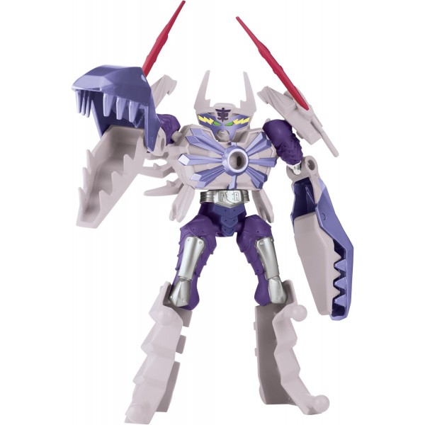 파워 레인저 다이노 차지 - Mixx N Morph Samurai White Claw Rangerzord 액션 피규어