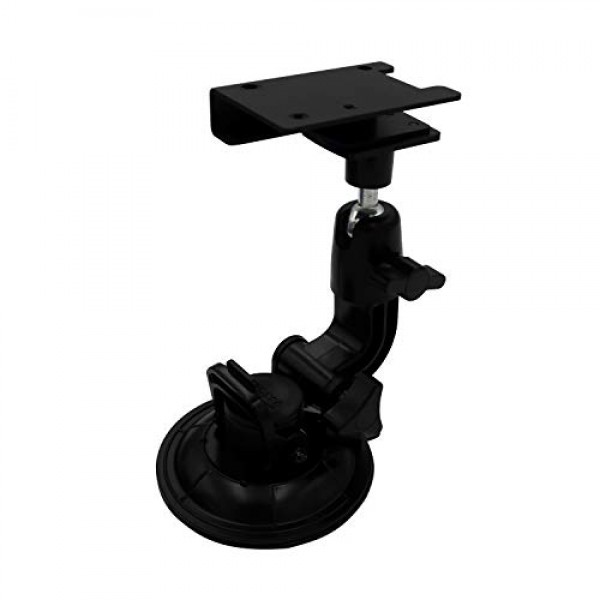 Mcbazel 9 cm 3.5 인치 진공 흡입 컵 자동차 앞 유리 마운트 홀더 스탠드 BAOFENG YAESU ICOM 워키 토키 모바일 라디오