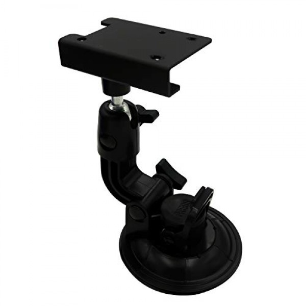 Mcbazel 9 cm 3.5 인치 진공 흡입 컵 자동차 앞 유리 마운트 홀더 스탠드 BAOFENG YAESU ICOM 워키 토키 모바일 라디오