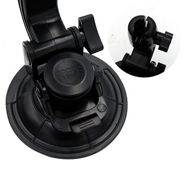 Mcbazel 9 cm 3.5 인치 진공 흡입 컵 자동차 앞 유리 마운트 홀더 스탠드 BAOFENG YAESU ICOM 워키 토키 모바일 라디오