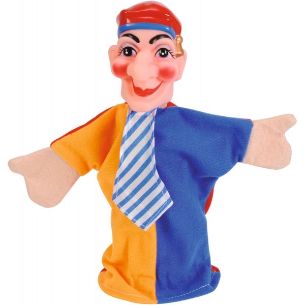 심바 104586783 - 인형극, 손인형 4개, 플라스틱 액자, 카스펄, 공주, 악어, 경찰, 5파트, 머리 10cm, 132cm, 5세부터