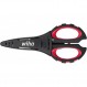 Wiha 160mm SB Prof. elec; 케이블 절단, 스트리핑 및 크림핑을 위한 크림핑 기능이 있는 케이블 가위, 고정 클립이 있는 보호 케이스 포함