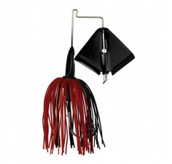 태클 HD 월드와이드 버저 낚시 미끼, 머스타드 울트라 포인트 낚시 후크와 프로 시리즈 스커트가 포함된 버즈 미끼, 민물용 탑 워터배스 낚시 미끼