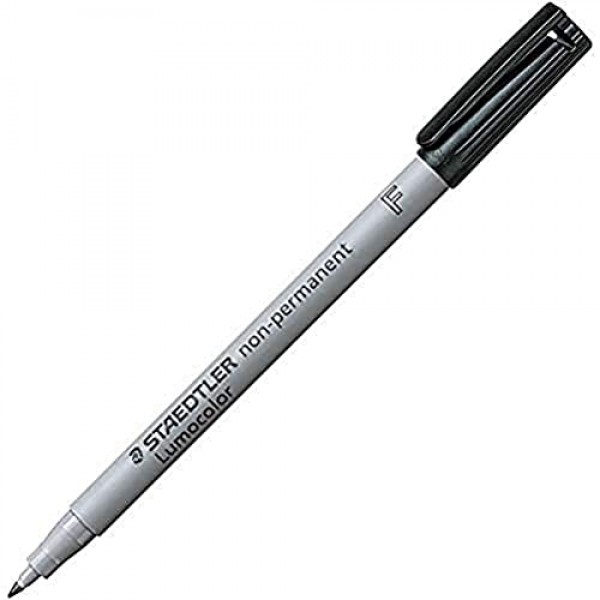 STAEDTLER 316 9 유니버셜 파인라이너 펜 LUMOCOLOR NON-PERMANENT F – 블랙
