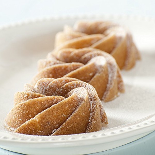 Nordic Ware Heritage 번들 케이크, 원 사이즈, 골드